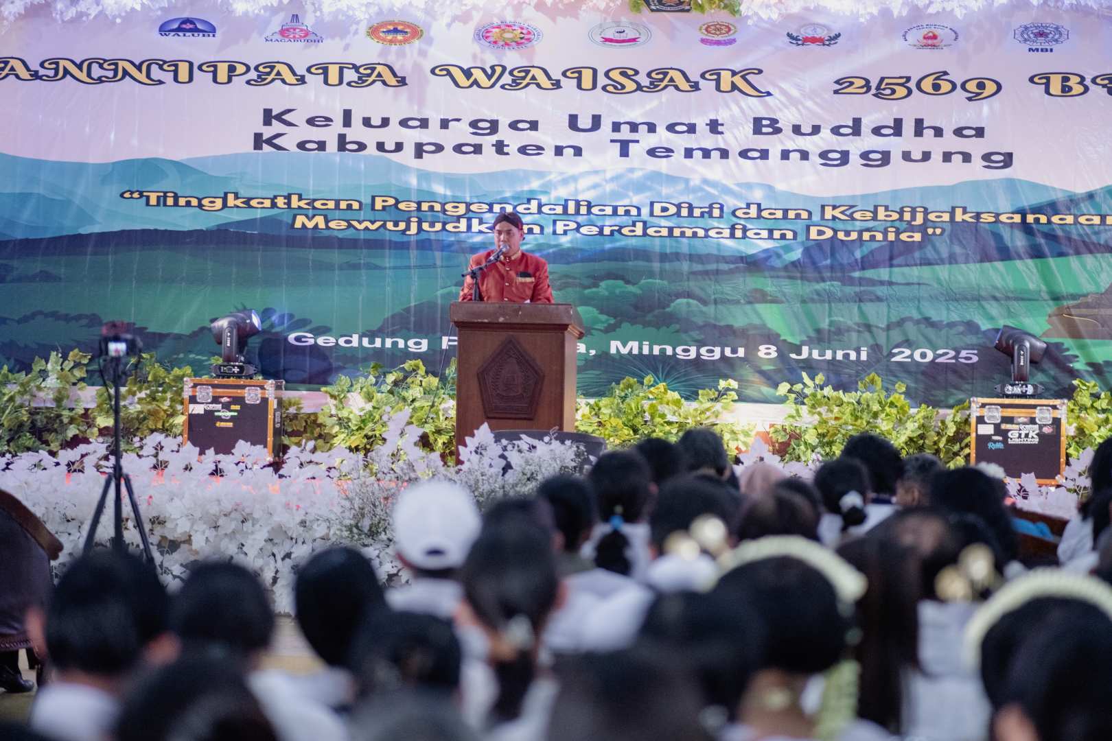 STIAB Smaratungga Hadiri Sanipata Waisak 2569 BE di Kabupaten Temanggung