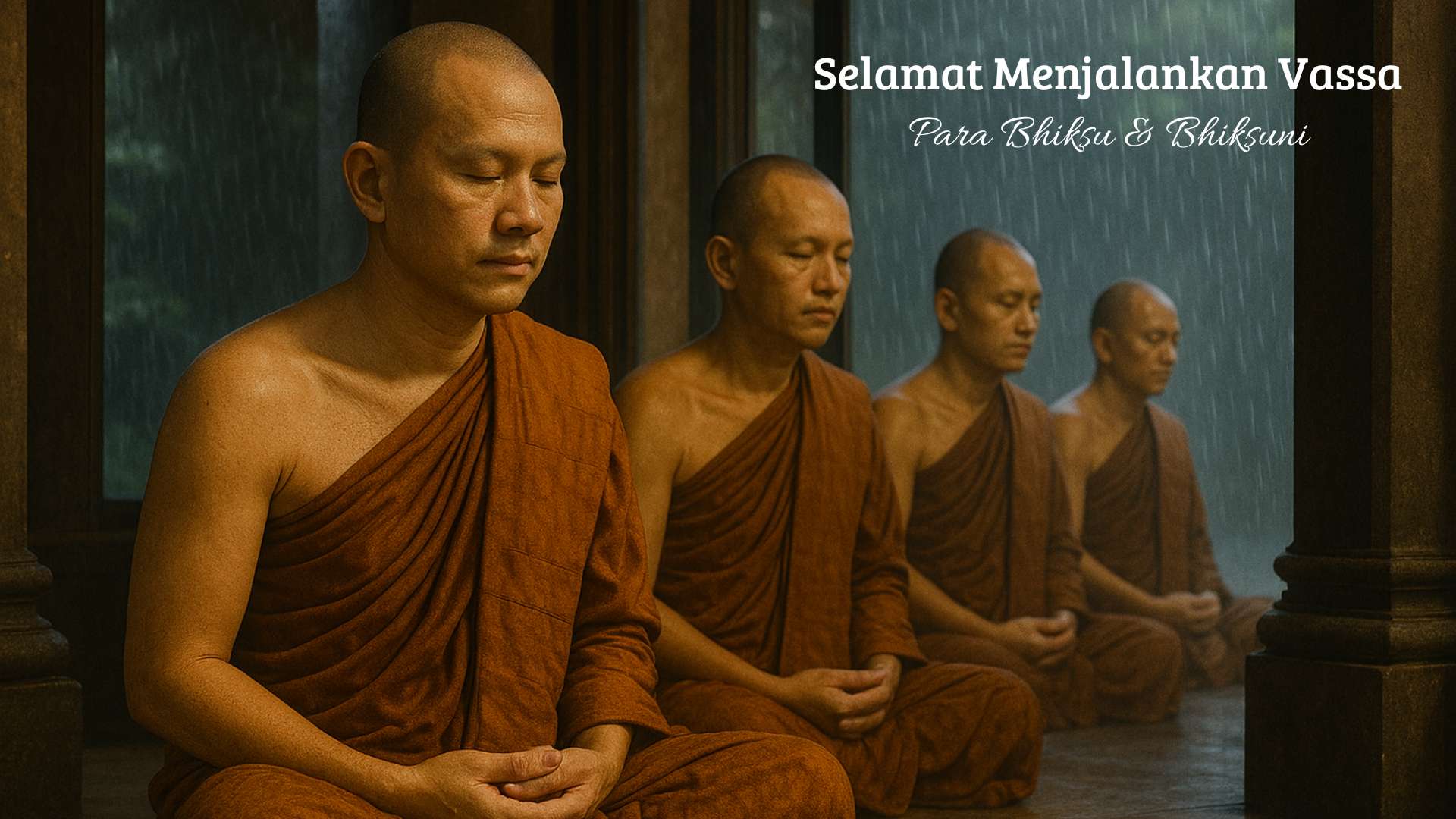 Memasuki Masa Vassa 2025: Periode Retret Spiritual Para Bhiksu dan Bhiksuni