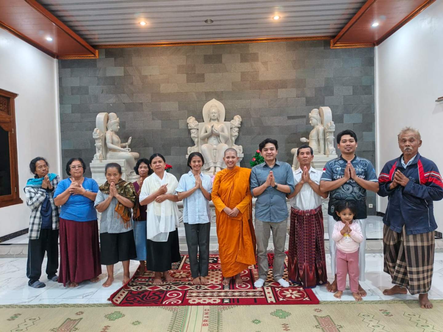 Mahasiswa Progdi Pendidikan Keagamaan Buddha Tutup Program PkMM