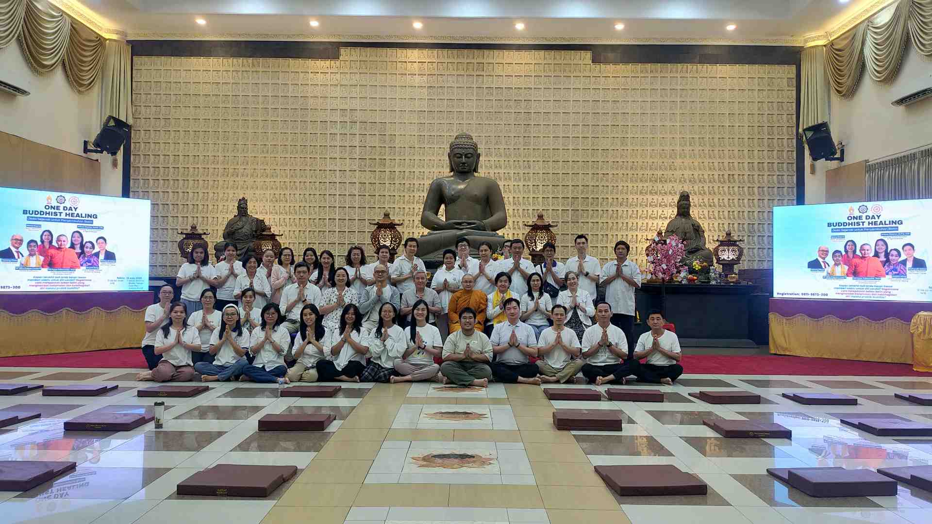 STIAB Smaratungga Kolaborasi dengan SIDDHI Gelar One Day Buddhist Healing di Jakarta