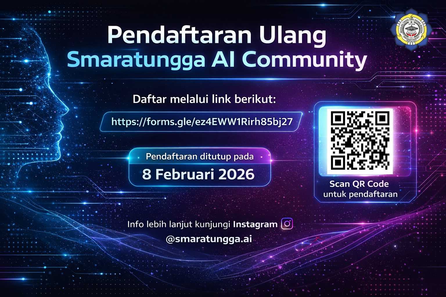 Saatnya gabung di Smaratungga AI Community